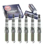 Sixity Auto 6 Pc Ngk Iridium Spark Plugs Compatible Ford F-150 3.3L 3.5L. Fixed Price $95.94.