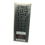 Floor Register Accord Select Wicker Collection 4" X 12 Satin Nickel. 0007089. Fixed Price $24.95.