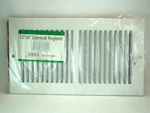 Altus Sidewall/ceiling Register Metal White 12"W X 6"H 639-8606. Fixed Price $24.99.