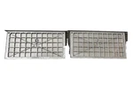 Lot 2 Foundation Vent 16X8 Aluminum Wall Mount Grill Screen Damper Crawl Space. Fixed Price $42.00.