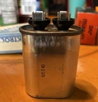 Ge Dielektrol Capacitor 370VAC 60HZ A10000AFC. Fixed Price $21.00.