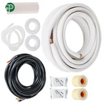 White 1/4 - 3/8 Dia. Install Kit 50 Feet For Mini Split Heat Pump Systems. Fixed Price $124.14.