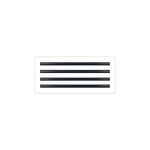 Buildmart - 20X8 White Modern Ac Vent Cover Decorative Air Standard .... Fixed Price $142.51.