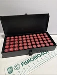 Delavan Oil Burner Case With 55 Nozzles 80*A - 1.50. Fixed Price $329.99.