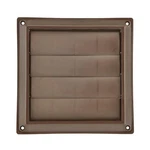 Lambro 361B In Brown Plastic Wall Vent For Bath Fan And Range Hood Exhaust Wit. Fixed Price $18.60.