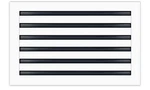 16X10 Modern Ac Vent Cover Decorative White Air Linear Slot Diffuser. Fixed Price $51.99.