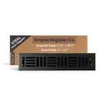 Empire Vent Cover 2X14 Inches Floor Register, Heavy Duty Walkable.... Fixed Price $40.52.