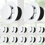 Baquler 12 Pcs 4 Inch Air Covers, Abs Adjustable Soffit Vent, Vents. Fixed Price $78.35.
