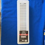 Altus White Steel Floor Register 2-1/4 X 12 Easy Close Damper Paintable 639-8392. Fixed Price $15.50.
