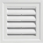 Ply 14" X Square White Gable Attic Vent SQGV1414 Aw. Fixed Price $60.05.