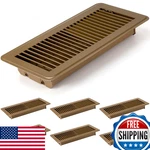 Retisee 6 Pcs 4X12 Heavy Duty Steel Floor Register Vent Covers Adjustable Airflo. Fixed Price $85.20.