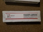 Xtrweld AACCFLT3853212 3/8" 5/32" Gouging Carbon Electrodes Copper Coated. Fixed Price $30.40.