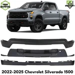 Front Bumper Face Bar Primed Steel & Valance Kit For 22-25 Chevy Silverado 1500. Fixed Price $620.00.