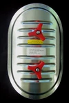 Ductmate Round Sandwich Access Door DRI12811 12" X 8" For Size 10" To 11". Fixed Price $29.95.