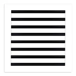 16X16 Modern Ac Vent Cover - Decorative White Air Standard Linear Slot Di. Fixed Price $164.99.
