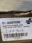 Source S1-02435780000 Air Pressure Switch 1.00 Iwc Spno Hvac. Fixed Price $125.00.
