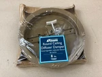 Accord Round Ceiling Diffuser Damper 8" #72427 Heavy Steel Adjustable Vent New. Fixed Price $6.95.