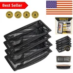 4-PACK Durable Stainless Steel Floor Vent Cover Traps Easy Install & Remove. Fixed Price $26.99.