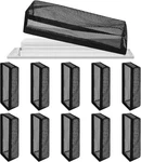 Zonon 12 Pcs 4 X 10 Floor Register Cover Trap Vent Inch, Black. Fixed Price $25.63.