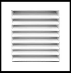 Hvac Premium 20X20 Aluminum Exterior Gable Louver Vent For Walls & Crawlspace. Fixed Price $290.36.