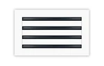 14X8 Modern Ac Vent Cover - Decorative White Air Standard Linear Slot Dif. Fixed Price $68.99.