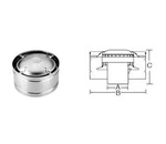 Selkirk 4RV-HWT 4" Gas Top Hi-wind Bvent Replacement Pipe Npt. Fixed Price $54.86.