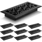 10 Pcs Heavy Duty Floor Registers Carbon Steel Walkable Vent Covers Eas.... Fixed Price $141.16.