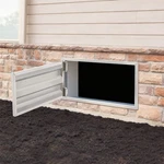 Stainless Steel Crawl Space Access Door 32"X16" Silver Attic Basement Vent Panel. Fixed Price $130.71.