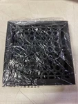 Signature Hardware 327459 Cast Iron Honeycomb Wall Register 8"X8" - Black. Fixed Price $82.99.