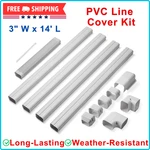 Turbro Decorative Pvc Line Cover Kit For Mini Split And Central Air Conditioners. Fixed Price $69.88.