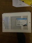Pack Of 3: Ez-flo 10 X 6 Inch (duct Opening) Air Vent Cover Grille Register New. Fixed Price $30.00.