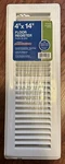 Truaire 150MW04X14 14" White Supply Register. Fixed Price $12.00.