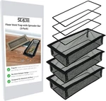 3PCS 4X10 Inch Floor Register Trap, Vent Screen Cover, Black BX19. Fixed Price $14.99.