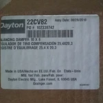 Dayton 22CV82 Rectangular Balancing Damper 10X8 *new*. Fixed Price $39.99.