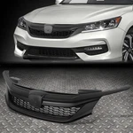 For 16-17 Honda Accord Sedan Sport Style Front Bumper Upper Hood Grille Matte. Fixed Price $104.88.