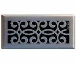 Hampton Bay Classic Scroll 4 In. X 10 Steel Floor Register Brushed Nickel. Fixed Price $11.77.