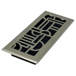 Decor Grates ADH410-NKL 4X10 Floor Register 5TFJ2. Fixed Price $108.00.