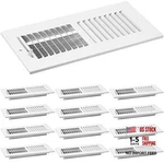 Zonon 4X10 Inch (interior Size) Air Vent Cover - 12 White. Fixed Price $130.74.