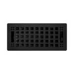 Vent Cover Solid Cast Steel Madelyn Carter Contemporary Artisan Interior 2X14. Fixed Price $15.00.