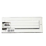 Metal-fab Curved Blade Grille Register Vent Cover 14X4 White 2-WAY MFACRA144W1. Fixed Price $18.99.