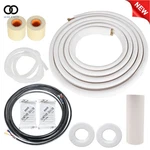 White Install Kit Suitable For Mini Split Heat Pump Systems 25 Ft 3/8"-5/8" Dia.. Fixed Price $94.83.