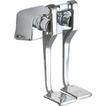 Chicago Faucets 625LPABCP 1/2" Chrome Pedal Box Hot Cold Water. Fixed Price $858.37.