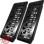 Zleyecz Floor Vent Cover 4X10 Black 2 Pack. Fixed Price $40.99.