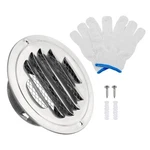 Patikil 3" Round Soffit Air Vents, Stainless Steel Louver Grille Inch. Fixed Price $18.21.