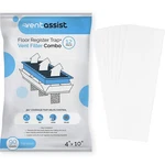 12 Pcs 4X10 Inch Merv 8 Air Vent Filters Electrostatic Floor Dust Trapper. Fixed Price $26.58.