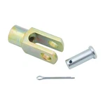 Speedway Motors 3/8" Inch Pin Universal Steel Clevis, 2" Long, Fine Thread. Fixed Price $16.99.