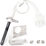 Upgraded 903110A Furnace Hot Surface Ignitors 632504 With Plug, Round Sil. Fixed Price $32.87.