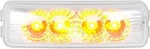 Gg Grand General 77961 Amber/clear Rect. Spyder 4LED Light, Lens. Fixed Price $9.99.