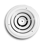 Truaire 800-08 Round Diffuser 8" Ceiling White Steel. Fixed Price $43.05.