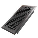 Howeall 4X8 Inches Heavy Duty Walkable Floor Register - Easy Adjust Air Supply. Fixed Price $19.99.